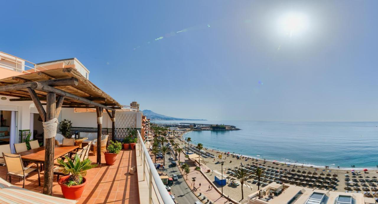 Holidays2Fuengirola Duplex With Stunning Sea View, Terraces,1St Line Beside Port מראה חיצוני תמונה