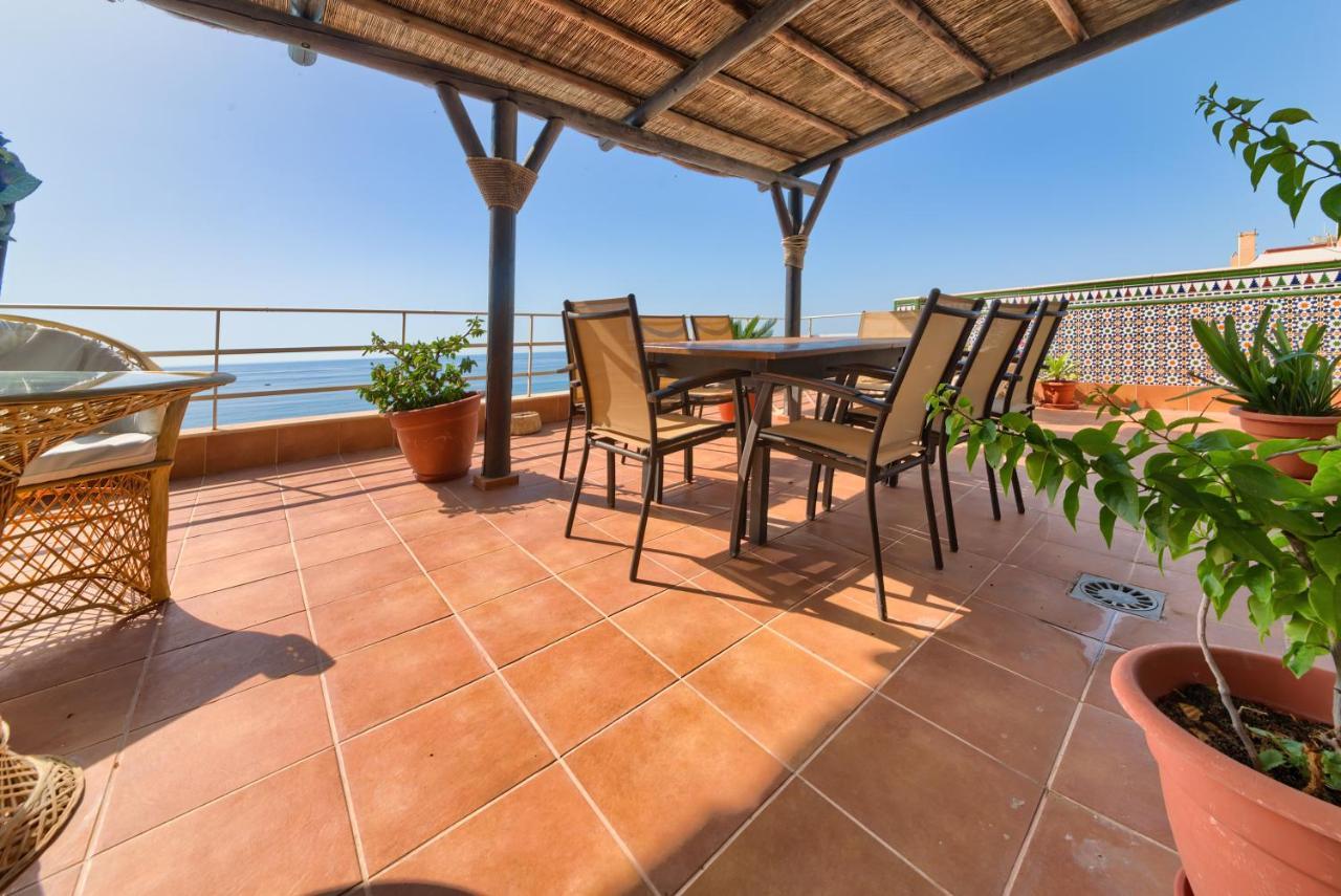 Holidays2Fuengirola Duplex With Stunning Sea View, Terraces,1St Line Beside Port מראה חיצוני תמונה